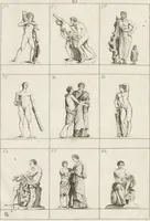 Picture 19 of 53 from Museum statue antiquorum : collection de statues des divers museum de Rome, Naples, Florence, &c : à l'usage des peintres, sculpteurs, architectes et amateurs des beaux arts (1700), leaf 44