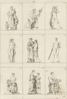 Picture 20 of 53 from Museum statue antiquorum : collection de statues des divers museum de Rome, Naples, Florence, &c : à l'usage des peintres, sculpteurs, architectes et amateurs des beaux arts (1700), leaf 46