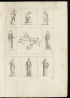Picture 30 of 53 from Museum statue antiquorum : collection de statues des divers museum de Rome, Naples, Florence, &c : à l'usage des peintres, sculpteurs, architectes et amateurs des beaux arts (1700), leaf 66