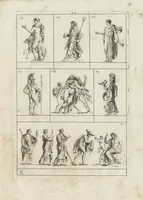 An illustration from Museum statue antiquorum : collection de statues des divers museum de Rome, Naples, Florence, &c : à l'usage des peintres, sculpteurs, architectes et amateurs des beaux arts (1700)