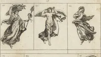 An illustration from Museum statue antiquorum : collection de statues des divers museum de Rome, Naples, Florence, &c : à l'usage des peintres, sculpteurs, architectes et amateurs des beaux arts (1700)