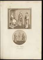 Picture 14 of 74 from A complete view of the dress and habits of the people of England : from the establishment of the Saxons in Britain to the present time , illustrated by engravings taken from the most authentic remains of antiquity : to which is prefixed an introduction, containing a general description of the ancient habits in use among mankind, from the earliest period of time to the conclusion of the seventh century (1796), leaf 350