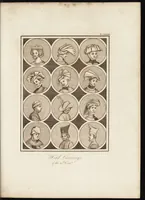 Picture 19 of 74 from A complete view of the dress and habits of the people of England : from the establishment of the Saxons in Britain to the present time , illustrated by engravings taken from the most authentic remains of antiquity : to which is prefixed an introduction, containing a general description of the ancient habits in use among mankind, from the earliest period of time to the conclusion of the seventh century (1796), leaf 364