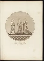 Picture 25 of 74 from A complete view of the dress and habits of the people of England : from the establishment of the Saxons in Britain to the present time , illustrated by engravings taken from the most authentic remains of antiquity : to which is prefixed an introduction, containing a general description of the ancient habits in use among mankind, from the earliest period of time to the conclusion of the seventh century (1796), leaf 376