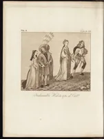 Picture 1 of 74 from A complete view of the dress and habits of the people of England : from the establishment of the Saxons in Britain to the present time , illustrated by engravings taken from the most authentic remains of antiquity : to which is prefixed an introduction, containing a general description of the ancient habits in use among mankind, from the earliest period of time to the conclusion of the seventh century (1796), leaf 9
