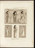 Picture 2 of 75 from A complete view of the dress and habits of the people of England : from the establishment of the Saxons in Britain to the present time , illustrated by engravings taken from the most authentic remains of antiquity : to which is prefixed an introduction, containing a general description of the ancient habits in use among mankind, from the earliest period of time to the conclusion of the seventh century (1796), leaf 108