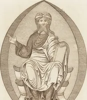 Picture 19 of 75 from A complete view of the dress and habits of the people of England : from the establishment of the Saxons in Britain to the present time , illustrated by engravings taken from the most authentic remains of antiquity : to which is prefixed an introduction, containing a general description of the ancient habits in use among mankind, from the earliest period of time to the conclusion of the seventh century (1796), leaf 262