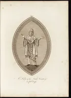 Picture 31 of 75 from A complete view of the dress and habits of the people of England : from the establishment of the Saxons in Britain to the present time , illustrated by engravings taken from the most authentic remains of antiquity : to which is prefixed an introduction, containing a general description of the ancient habits in use among mankind, from the earliest period of time to the conclusion of the seventh century (1796), leaf 286
