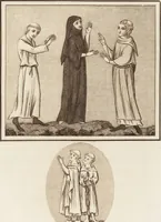 An illustration from A complete view of the dress and habits of the people of England : from the establishment of the Saxons in Britain to the present time , illustrated by engravings taken from the most authentic remains of antiquity : to which is prefixed an introduction, containing a general description of the ancient habits in use among mankind, from the earliest period of time to the conclusion of the seventh century (1796)