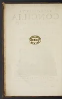 An illustration from Sacrosancta concilia ad regiam editionem exacta quae nunc quarta parte prodit auctior (1671)