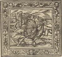 An illustration from Emblemata cvm aliqvot nvmmis antiqvi operis (1564)