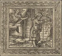 An illustration from Emblemata cvm aliqvot nvmmis antiqvi operis (1564)