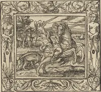 An illustration from Emblemata cvm aliqvot nvmmis antiqvi operis (1564)