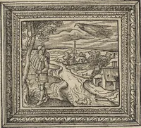 An illustration from Emblemata cvm aliqvot nvmmis antiqvi operis (1564)