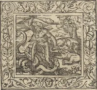 Picture 105 of 187 from Emblemata cvm aliqvot nvmmis antiqvi operis (1564), leaf 145