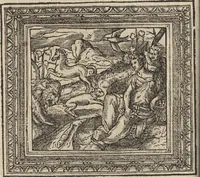 An illustration from Emblemata cvm aliqvot nvmmis antiqvi operis (1564)