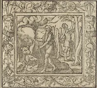 An illustration from Emblemata cvm aliqvot nvmmis antiqvi operis (1564)