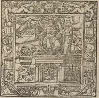 An illustration from Emblemata cvm aliqvot nvmmis antiqvi operis (1564)
