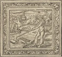 An illustration from Emblemata cvm aliqvot nvmmis antiqvi operis (1564)