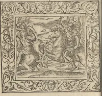 An illustration from Emblemata cvm aliqvot nvmmis antiqvi operis (1564)