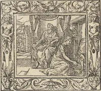 An illustration from Emblemata cvm aliqvot nvmmis antiqvi operis (1564)