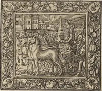 An illustration from Emblemata cvm aliqvot nvmmis antiqvi operis (1564)