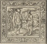 An illustration from Emblemata cvm aliqvot nvmmis antiqvi operis (1564)
