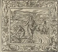 An illustration from Emblemata cvm aliqvot nvmmis antiqvi operis (1564)