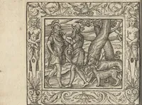 An illustration from Emblemata cvm aliqvot nvmmis antiqvi operis (1564)