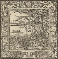 An illustration from Emblemata cvm aliqvot nvmmis antiqvi operis (1564)