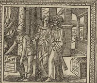 An illustration from Emblemata cvm aliqvot nvmmis antiqvi operis (1564)