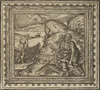 An illustration from Emblemata cvm aliqvot nvmmis antiqvi operis (1564)