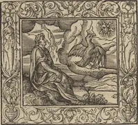 An illustration from Emblemata cvm aliqvot nvmmis antiqvi operis (1564)