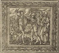 An illustration from Emblemata cvm aliqvot nvmmis antiqvi operis (1564)