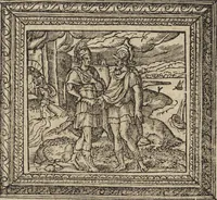An illustration from Emblemata cvm aliqvot nvmmis antiqvi operis (1564)