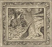 An illustration from Emblemata cvm aliqvot nvmmis antiqvi operis (1564)