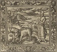 An illustration from Emblemata cvm aliqvot nvmmis antiqvi operis (1564)