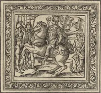 An illustration from Emblemata cvm aliqvot nvmmis antiqvi operis (1564)