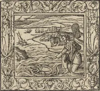 An illustration from Emblemata cvm aliqvot nvmmis antiqvi operis (1564)