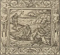 An illustration from Emblemata cvm aliqvot nvmmis antiqvi operis (1564)