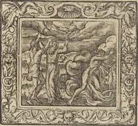 An illustration from Emblemata cvm aliqvot nvmmis antiqvi operis (1564)