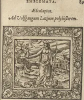 An illustration from Emblemata cvm aliqvot nvmmis antiqvi operis (1564)