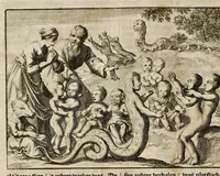 Picture 8 of 48 from Joh. Lodew. Gottfrieds Historische kronyck : vervattende een nauwkeurige en volkomene beschrijvingh der aldergedenckwaerdigste geschiedenissen des weerelds, van den aenvangh der scheppingh tot op 't jaer Christi 1576 : in een nette ordre gebragt na de verdeelingh der vier monarchien, en de bondighste jaer-rekeningh : op nieuws vertaeld na den derden vermeerderden druck, met byvoegingh van de historie der Reformatie in Duytschland : en een volkoomen bladwijser aller voornaemste saecken (1698), leaf 293