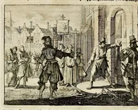 Picture 21 of 48 from Joh. Lodew. Gottfrieds Historische kronyck : vervattende een nauwkeurige en volkomene beschrijvingh der aldergedenckwaerdigste geschiedenissen des weerelds, van den aenvangh der scheppingh tot op 't jaer Christi 1576 : in een nette ordre gebragt na de verdeelingh der vier monarchien, en de bondighste jaer-rekeningh : op nieuws vertaeld na den derden vermeerderden druck, met byvoegingh van de historie der Reformatie in Duytschland : en een volkoomen bladwijser aller voornaemste saecken (1698), leaf 511