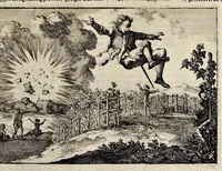 Picture 45 of 48 from Joh. Lodew. Gottfrieds Historische kronyck : vervattende een nauwkeurige en volkomene beschrijvingh der aldergedenckwaerdigste geschiedenissen des weerelds, van den aenvangh der scheppingh tot op 't jaer Christi 1576 : in een nette ordre gebragt na de verdeelingh der vier monarchien, en de bondighste jaer-rekeningh : op nieuws vertaeld na den derden vermeerderden druck, met byvoegingh van de historie der Reformatie in Duytschland : en een volkoomen bladwijser aller voornaemste saecken (1698), leaf 716