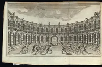 Picture 20 of 29 from Il pomo d'oro : festa teatrale rappresentata in Vienna, per l'avgvstissime nozze delle Sacre Cesaree Reali Maestà di Leopoldo, e Margherita (1668), leaf 117