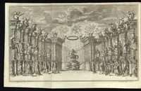 Picture 2 of 29 from Il pomo d'oro : festa teatrale rappresentata in Vienna, per l'avgvstissime nozze delle Sacre Cesaree Reali Maestà di Leopoldo, e Margherita (1668), leaf 19