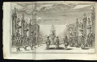 Picture 10 of 29 from Il pomo d'oro : festa teatrale rappresentata in Vienna, per l'avgvstissime nozze delle Sacre Cesaree Reali Maestà di Leopoldo, e Margherita (1668), leaf 57