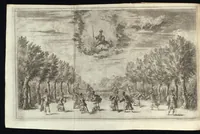 Picture 15 of 29 from Il pomo d'oro : festa teatrale rappresentata in Vienna, per l'avgvstissime nozze delle Sacre Cesaree Reali Maestà di Leopoldo, e Margherita (1668), leaf 85