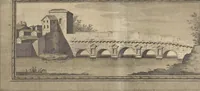 An illustration from Le Temple de malateste de Rimini : architecture de Leon Baptiste Alberti de Florence (1794)
